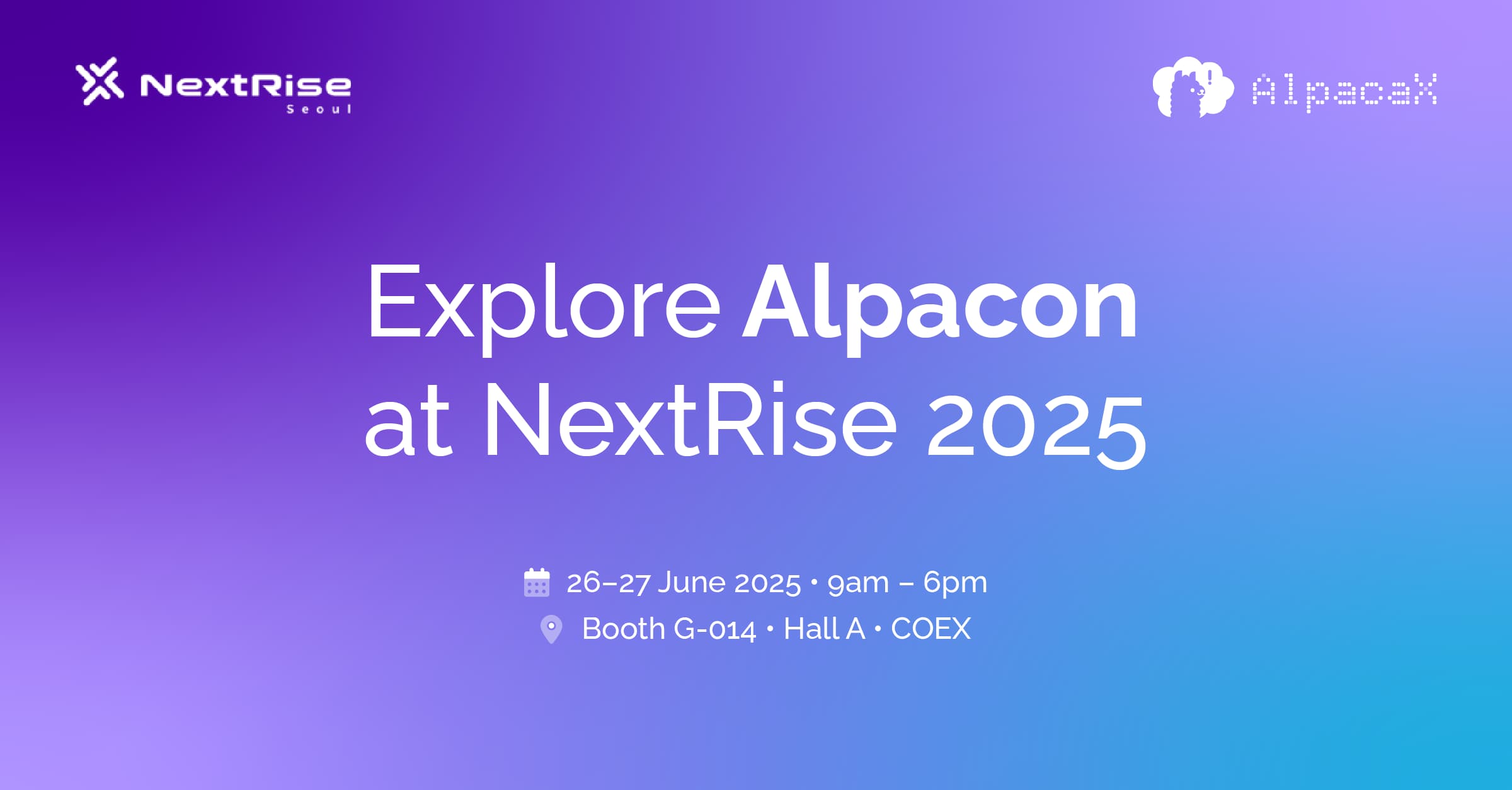 NextRise 2025: experience zero trust in action with Alpacon