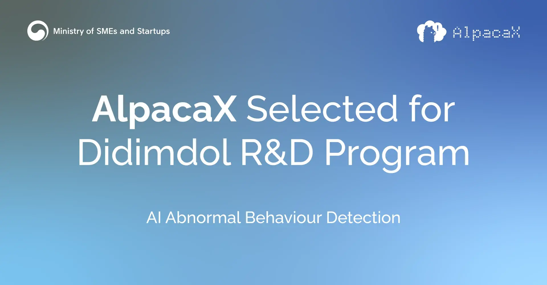 AlpacaX selected for Didimdol R&D program