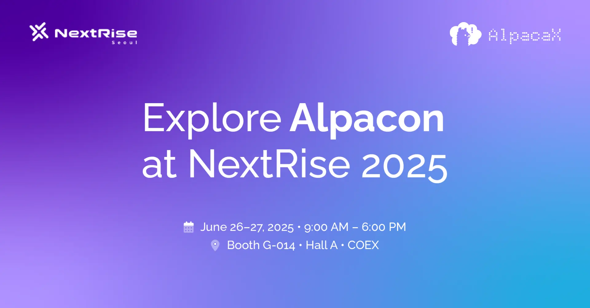 NextRise 2025: experience zero trust in action with Alpacon